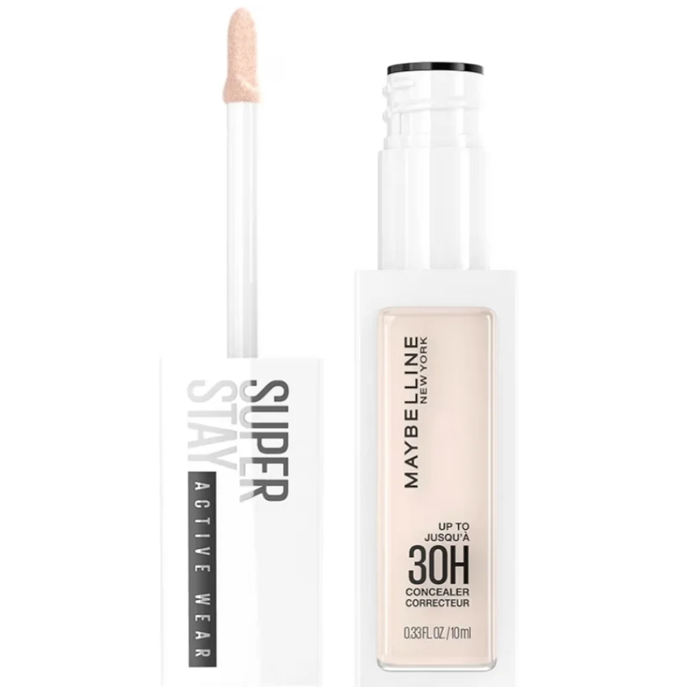 8 x Maybelline Super Stay Active Wear Liquid Concealer, 01